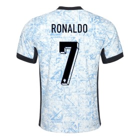 Portugal Ronaldo 7 Matchtröjor Borta Fotbollströja EURO 2024